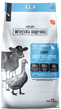 Wiejska Zagroda Suha hrana za pse Gos s teletino 12 kg