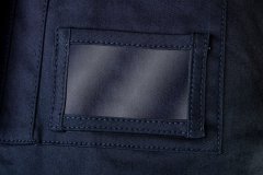 Mornarsko modre delovne hlače z dolgimi rokavi velikosti s - T N81-244S