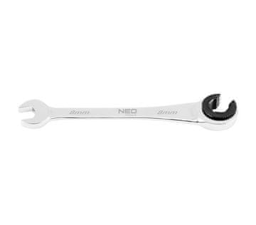 NEO Viličasti ključ, deljen, z ragljo, 8 mm - T N09-255