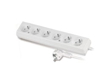 Plast Rol Podaljšek za stanovanjsko uporabo 6 vtičnic 5 metrov Z/U - VT-300-1605