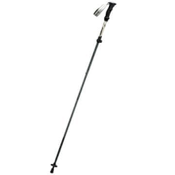 Qunature Aluminijasta palica za nordic walking 110–130 cm, rjava – 1 kos