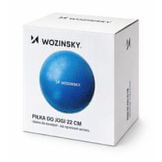 WOZINSKY Gimnastična žoga za rehabilitacijske vaje, 22 cm – modra