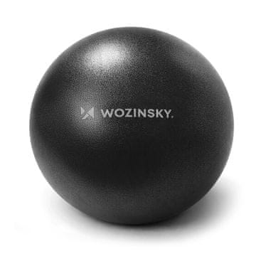 WOZINSKY Gimnastična žoga za rehabilitacijske vaje 22 cm - črna