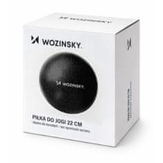WOZINSKY Gimnastična žoga za rehabilitacijske vaje, 22 cm – črna