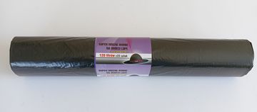 Vreče za smeti 120L 70*110 črne 25 kosov - AN 120L/25CZ