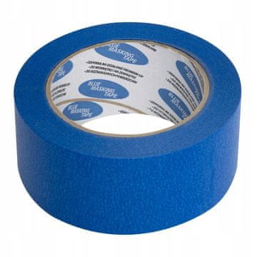 PAINTO Modri maskirni papirnati lepilni trak, 48 mm x 50 m