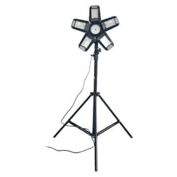 Orno RIGEL LED 5-KRISTALNA ZLOŽLJIVA DELAVNIŠKA SVETILKA 55W + STATIV - ON-NL-6516