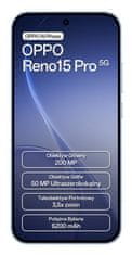 Oppo Pametni telefon Reno 15 Pro 5G 12 GB/512 GB modre barve