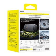 BASEUS Zaganjalnik za vozila 12000mAh 12V - črn