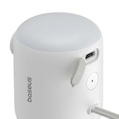 BASEUS Prenosna polnilna potovalna črpalka s 4 USB-C konicami - bela