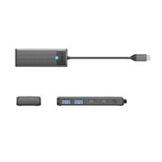 Orico Razdelilnik PAPW2AC-C3 USB-C na USB-A USB-C - črne barve