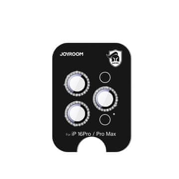 Joyroom Zaščitno steklo za objektive iPhone 16 Pro/16 Pro Max – črno