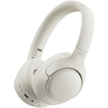 QCY Brezžične ušesne slušalke H3 ANC Bluetooth Hi-Res Audio – bele
