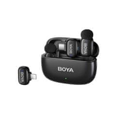 Boya Brezžični mikrofon Mini 2-01 2,4 GHz USB-C z ohišjem