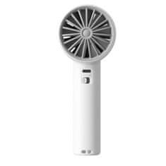 JISULIFE Mini prenosni ventilator 4000mAh USB-C - siv