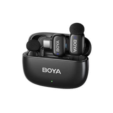 Boya Brezžični mikrofon Mini 2-02 2,4 GHz USB-C z ohišjem