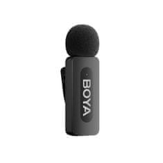 Boya Brezžični mikrofon 120dB 2,4 GHz USB-C - črne barve