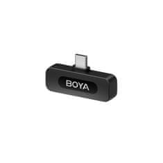 Boya Brezžični mikrofon 120dB 2,4 GHz USB-C - črne barve
