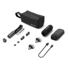 Boya Brezžični mikrofonski komplet 4-v-1 2,4 GHz USB-C magic-05 - črne barve