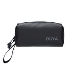 Boya Brezžični mikrofonski komplet 4-v-1 2,4 GHz USB-C magic-05 - črne barve