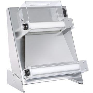 Prismafood Wałkownica elektryczna do ciasta na pizzę makaron 260-450 mm 250 W