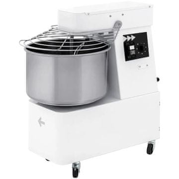 Prismafood Spiralna mešalna naprava s fiksno posodo, 2 hitrosti, 56 kg/h, 22 l, 400 V, 1100 W