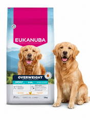 Eukanuba Daily Care hrana za odrasle pse s prekomerno težo, piščanec, 12 kg