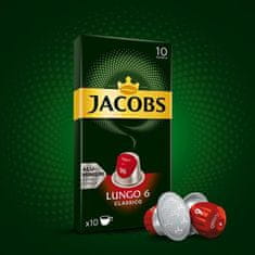 Jacobs Lungo 6 klasičnih kapsul, 10 odmerkov