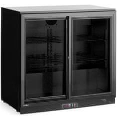 Arktic Barski hladilnik z 2 drsnimi vrati LED 158 l 160 W 90x52x87 cm