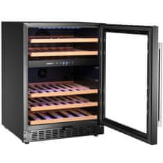 Arktic 2-conska hladilnik za vino za 46 steklenic, 137 l, 565 x 595 x 820 mm