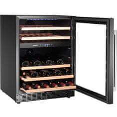 Arktic 2-conska hladilnik za vino za 46 steklenic, 137 l, 565 x 595 x 820 mm