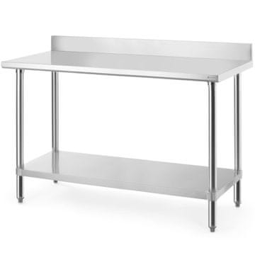 Hendi Miza ob steni s polico in robom, sestavljena z vijaki, Budget Line 140 x 60 x 95 cm