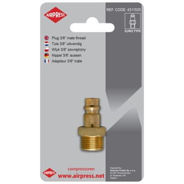 Hitri konektor z zunanjim navojem 3/8'' - AP 4311533