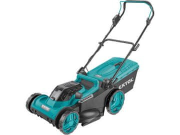 Extol Industrial Akumulatorska kosilnica 8791902 SHARE20V, 43 cm, BREZKRTAČNI, 2x2Ah
