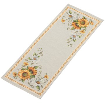 shumee Tapiserijski tekač za mizo 38x100 "Sončnice"