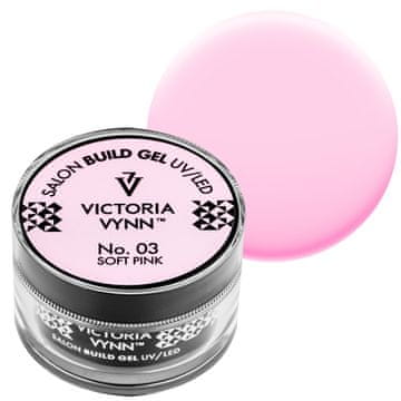 shumee Victoria Vynn - gel za gradnjo UV/LED 50 ml - (03) nežno roza