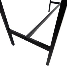 Ozka miza, temno rjava, jedilna miza, 100x40x90 | Begryf