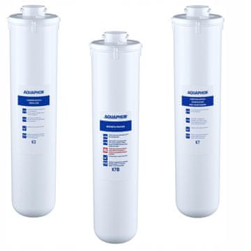 shumee Komplet 3 filtrirnih vložkov Aquaphor K3, K7B, K7