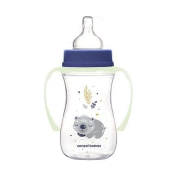 shumee Canpol 35/237 steklenička proti kolikam 240 ml EasyStart Sleepy Koala modra