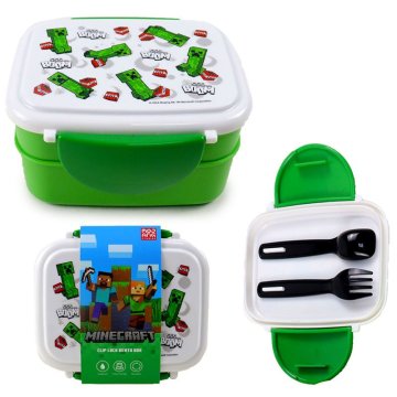 shumee PKLBOX103 Škatla za malico 1p Minecraft Creeper