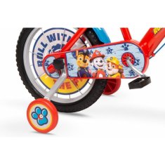 Otroško kolo 16 Paw Patrol rdeče 1678