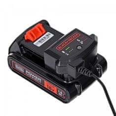 Black+Decker 18V BDCDC18B Black Decker vrtalnik-vijačnik + 2 bateriji + polnilnik