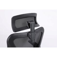 ActiveJet Ergonomski pisarniški stol T5, črne barve