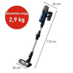 Tefal X-Force Flex 13.60 TY9AC1WO Aqua akumulatorski sesalnik