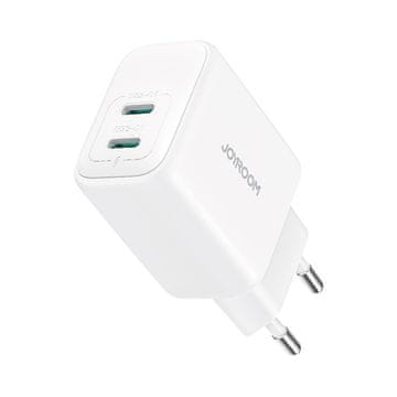 Joyroom STENSKI POLNILEC 2X USB-C 20W PD QC 3.0 HITR ZA TELEFON BEL