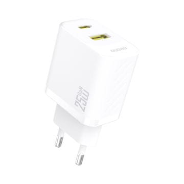 DUDAO HITR 25W STENSKI POLNILEC USB-A USB-C KOCKAST NAPAJALEC ZA TELEFON