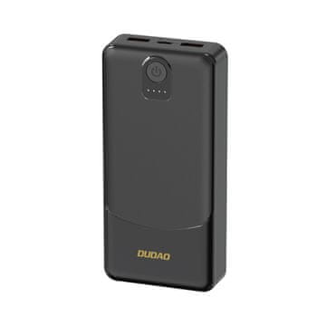 DUDAO Powerbank 20000 mAh USB-A K10Pro 2,4 A – črn