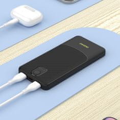 DUDAO Prenosna baterija 20000mAh USB-A K10Pro 2.4A - črna