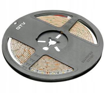 GTV LED trak 24W 12V DC 280 lm 4000K 300 LED nevtralno bela 5m