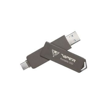 Patriot Viper PVP30 512GB Duo Compact zunanji prenosni SSD disk